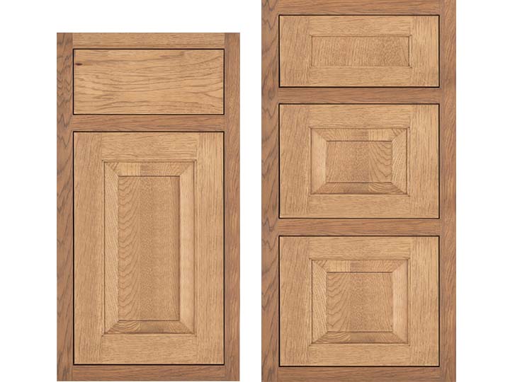 Sierra Inset Hickory Cognac