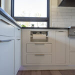 White kitchen cabinets