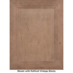 Sonoma Maple Sable cabinet shown with refined vintage ebony color