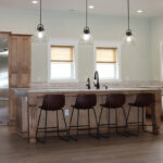 Cashew-stained kitchen