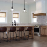 Cashew-stained kitchen