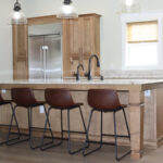 Cashew-stained kitchen