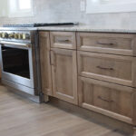 Cashew-stained kitchen