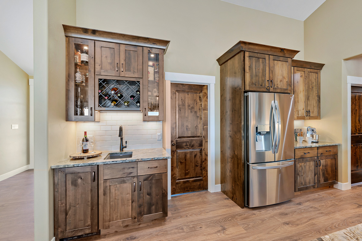 Rustic Alder Kitchen