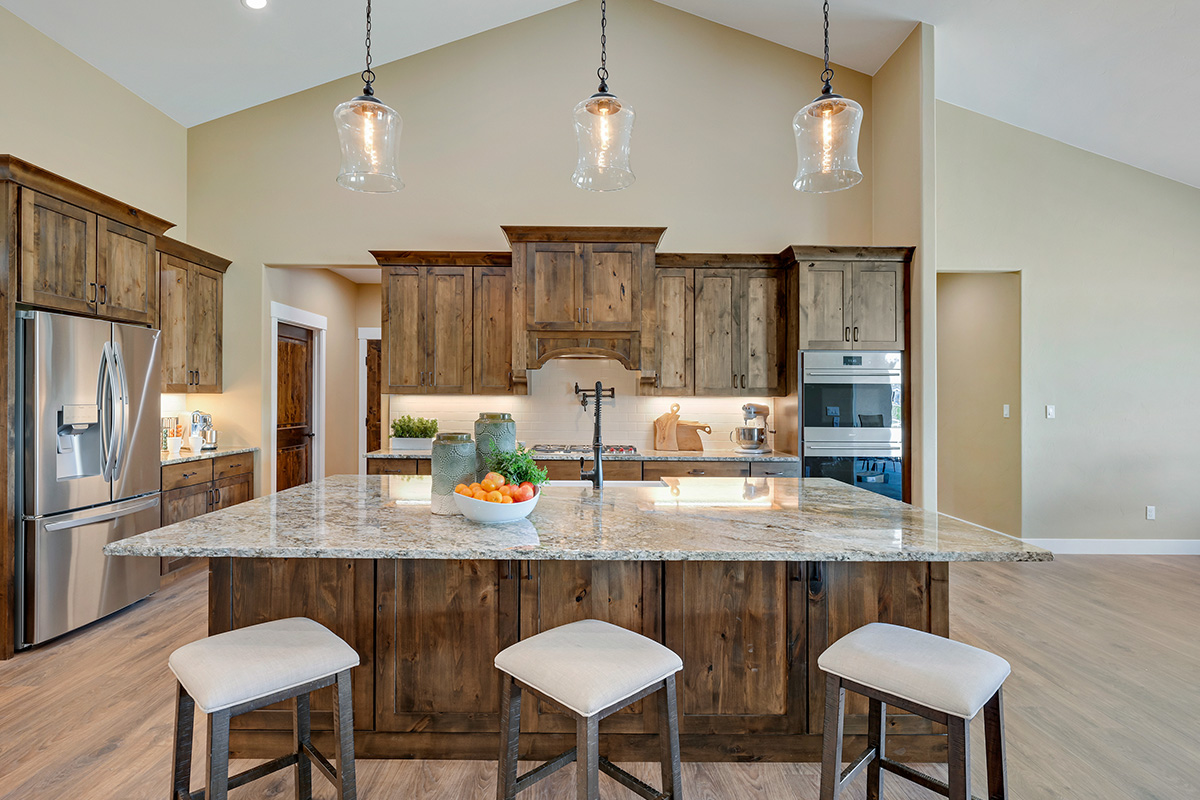 Rustic Alder Kitchen