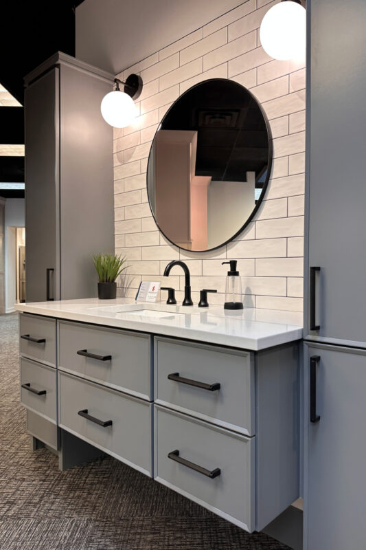 Westchester Gray vanity