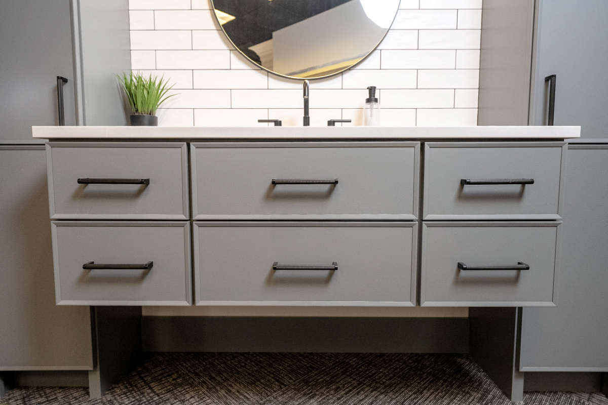 Westchester Gray vanity