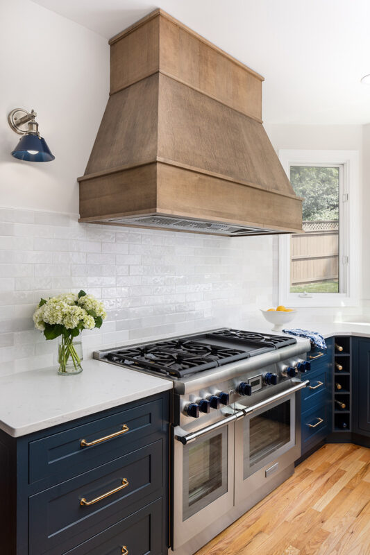 Stained kitchen hood