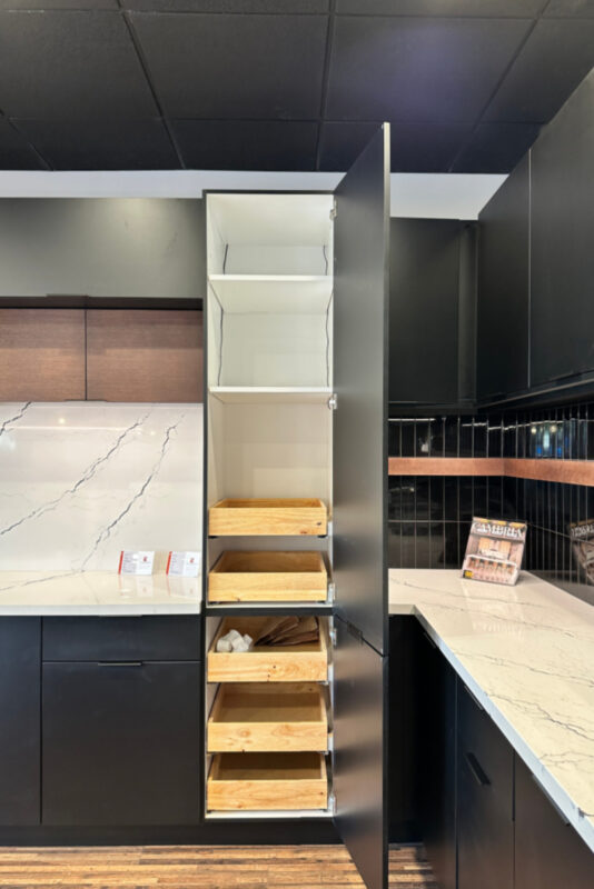 Showroom kitchen display