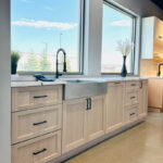 Kitchen with Pampas stain