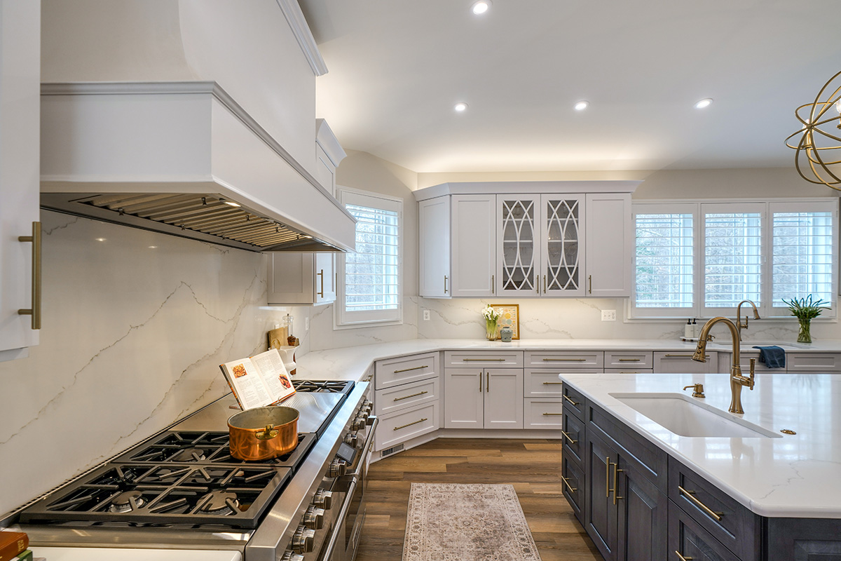 Painted kitchen