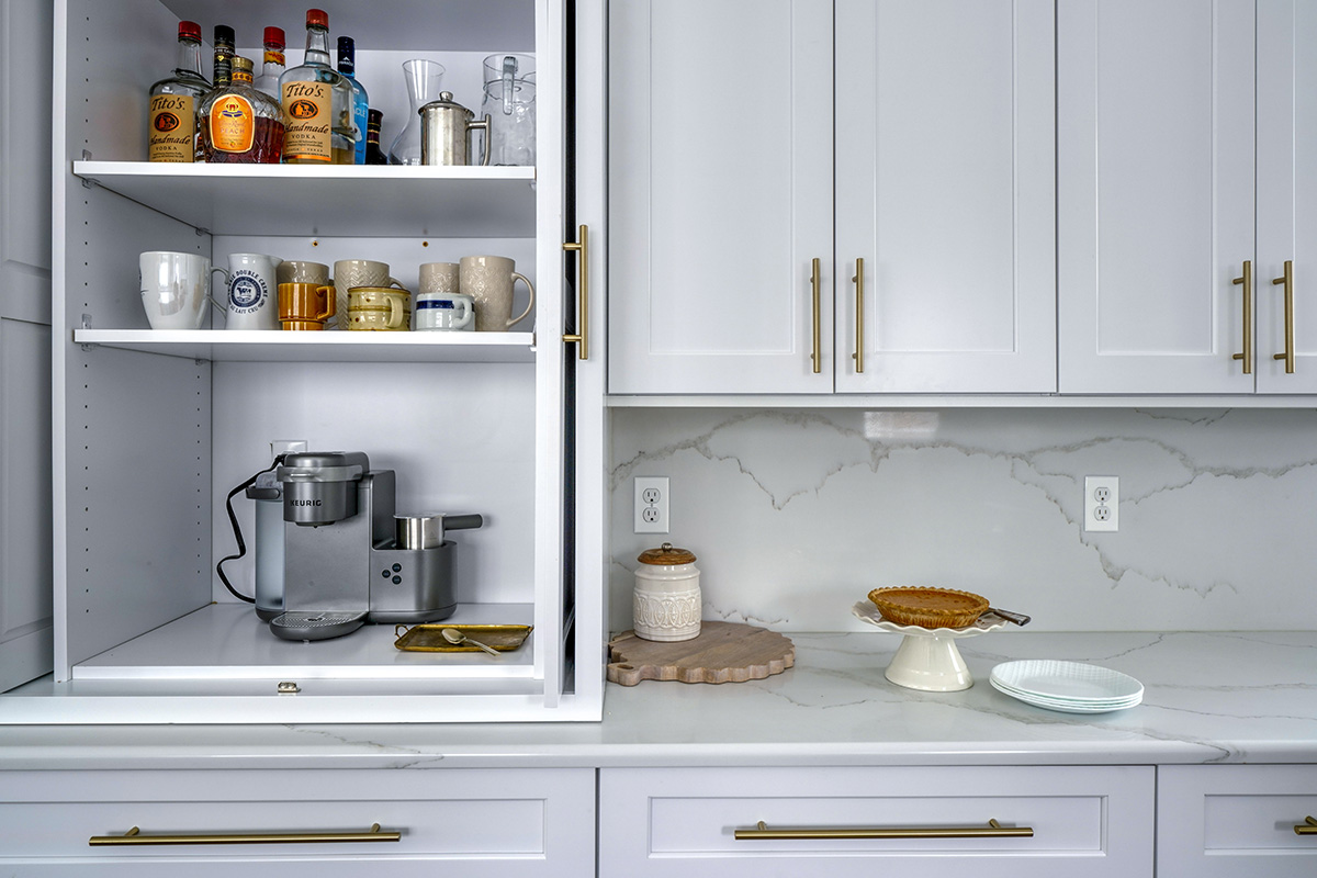 Painted kitchen