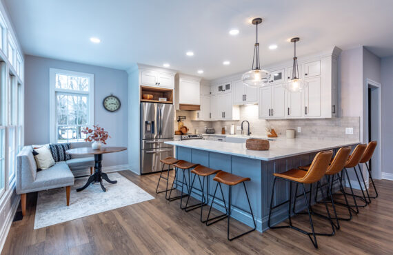 Painted kitchen