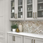 Painted kitchen cabinets