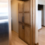 Open pantry door