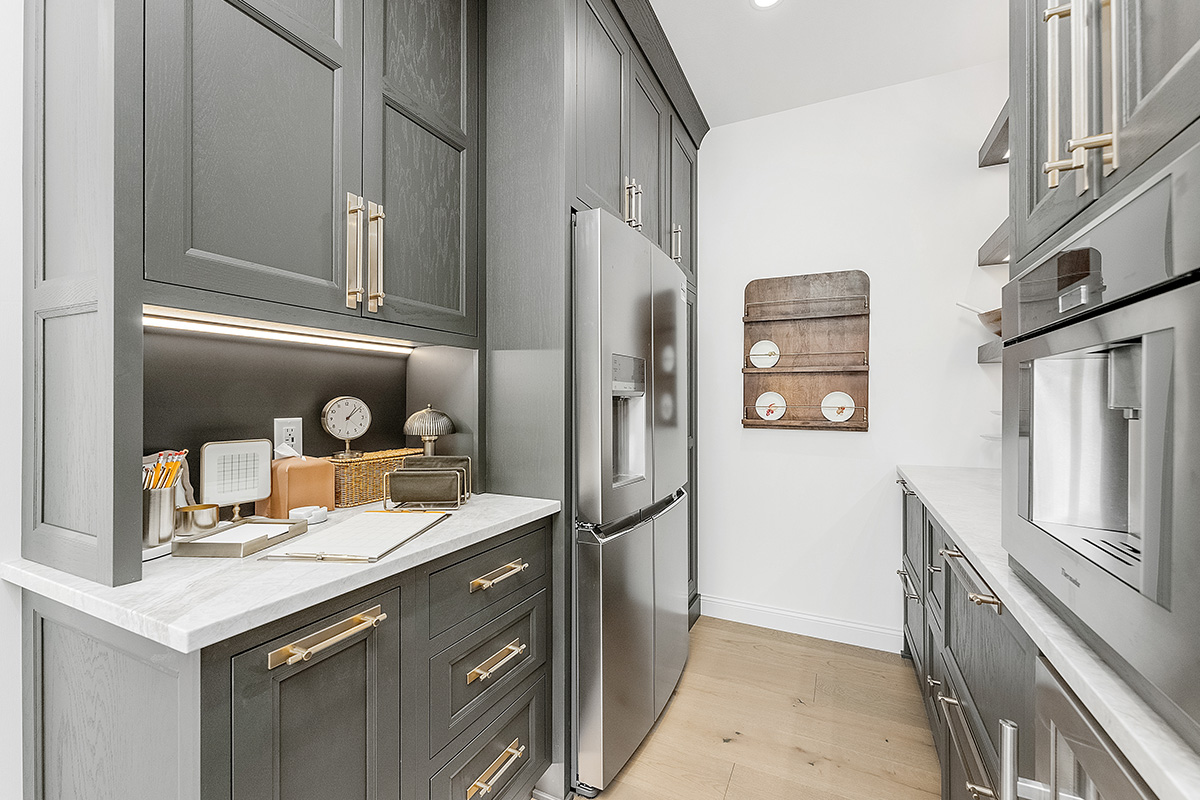 Painted kitchen cabinets