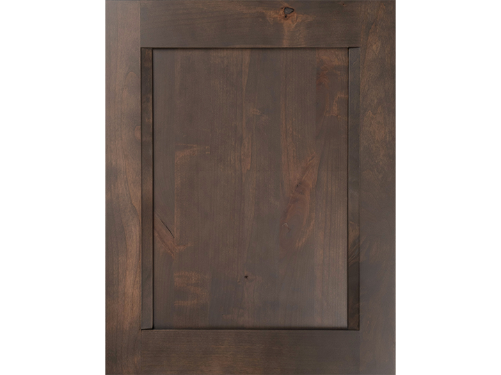 Wren door in Rustic Alder Dusk