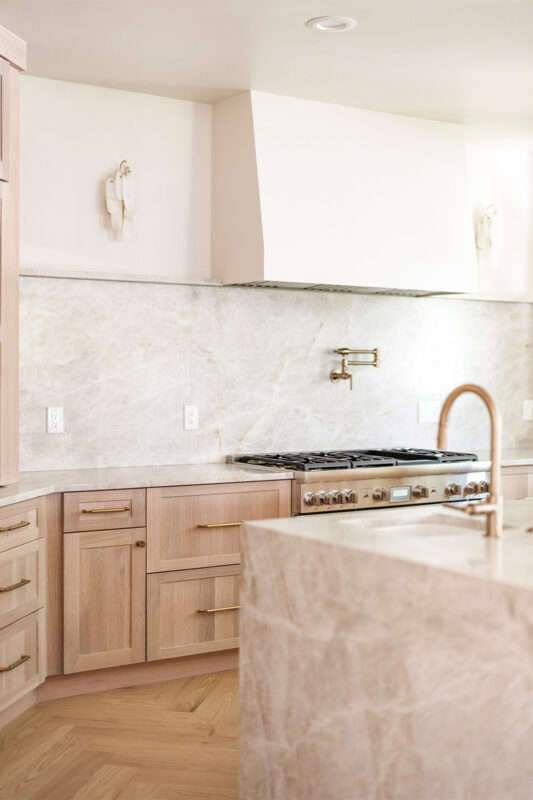 White oak kitchen