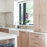 White oak kitchen