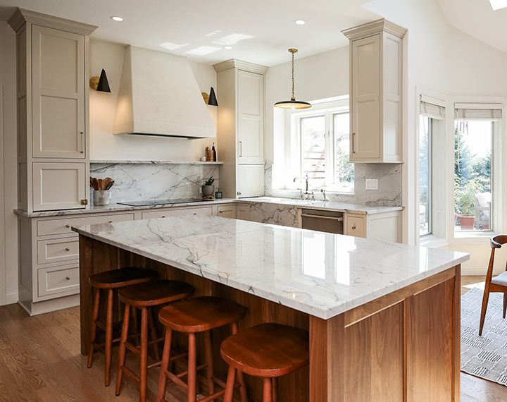 Painted and Stained Cabinets