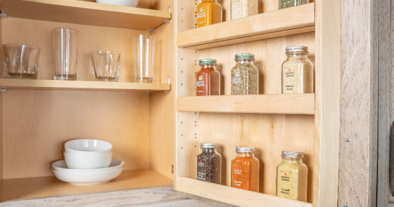 door spice rack